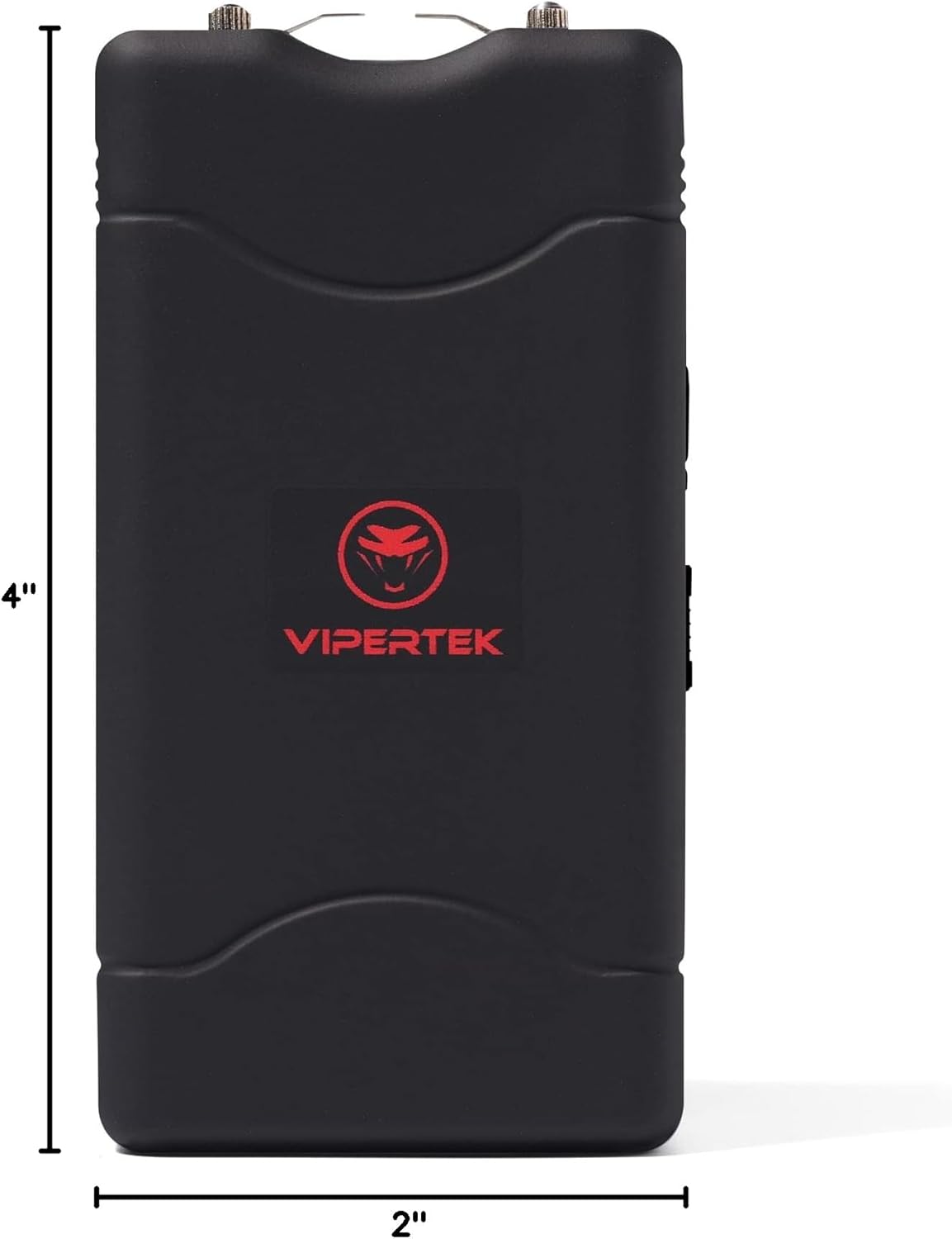 VIPERTEK VTS-880 Mini Stun Gun - Rechargeable Self Defense Device with LED Flashlight
