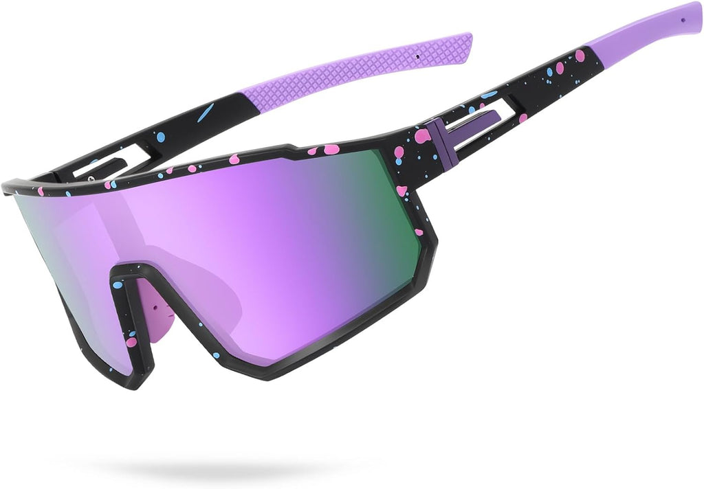 Skiennix Youth Baseball Sunglasses - Polarized UV400 Protection for Kids | Perfect for Softball & Cycling
