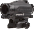 Sig Sauer ROMEO4T-PRO Red Dot Sight - 1x20mm with Red Quad Ballistic Circle Dot Reticle, 0.5 MOA, Black/FDE