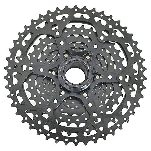 SunRace 11-46T 10-Speed Wide Ratio Bicycle Cassette Black ST1879-N