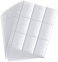 Skiennix 2700 Pockets Trading Card Sleeves - Double-Sided 9-Pocket Protectors | 150-Pack for Standard Size Cards