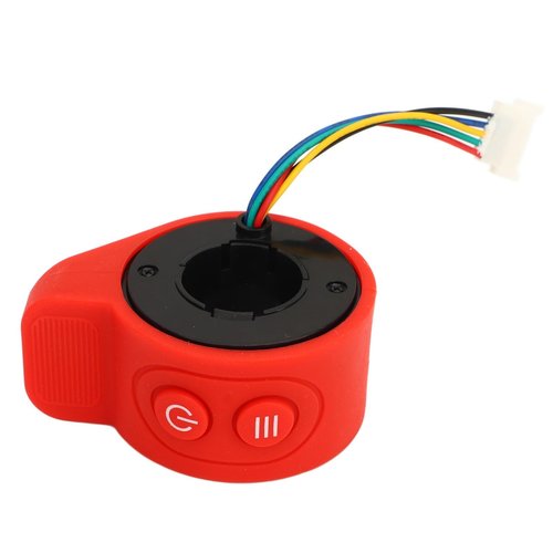 equlup Electric Scooter Thumb Throttle, High Responsive Brake Throttle ABS Electric Speed Control Finger Accelerator for X7 X8 Scooter