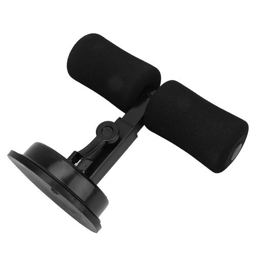Sit Up Bar for Floor, Abdominal Muscle Exercise, Portable Sit Up Tool Exercise Equipment Assistant Device with Self Priming Suction Cup,Body Shaping (Black)