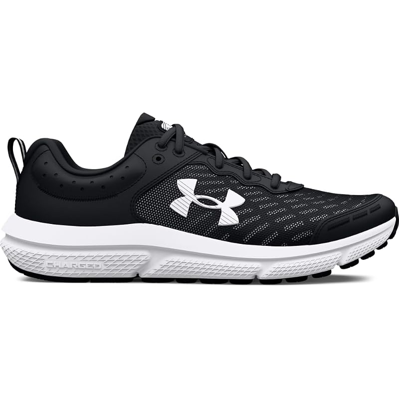 Under Armour Kids Assert 10 Big Kid - Black/White/White+5 Variation (001)