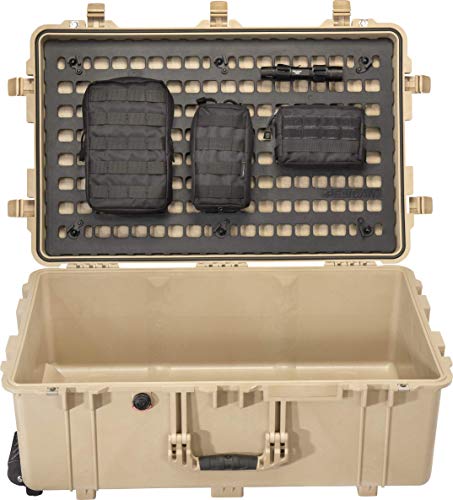 Pelican 1650 Case Molle Panel - Quick-Release Organizer for Custom Loadout