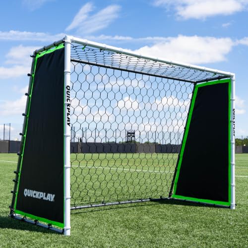 7x5' Soccer Goal and Rebounder Training Kit - Solo Practice & Skill Development