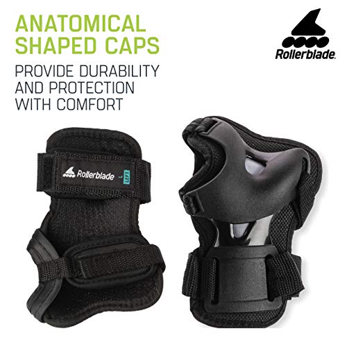 Rollerblade Skate Gear Wrist Pads Protective Gear Small - Unisex, Multi Sport Black