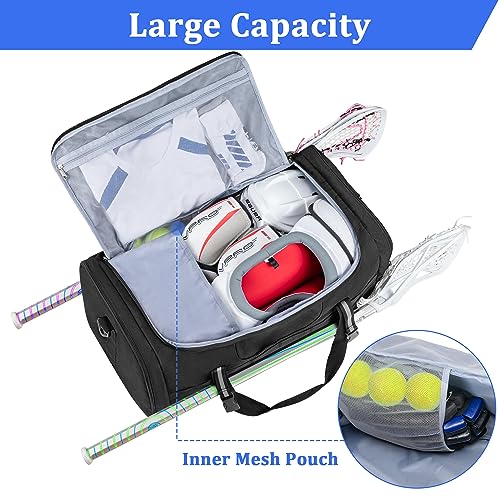 Lacrosse Equipment Backpack Holds 2 Sticks Shoes & Gear