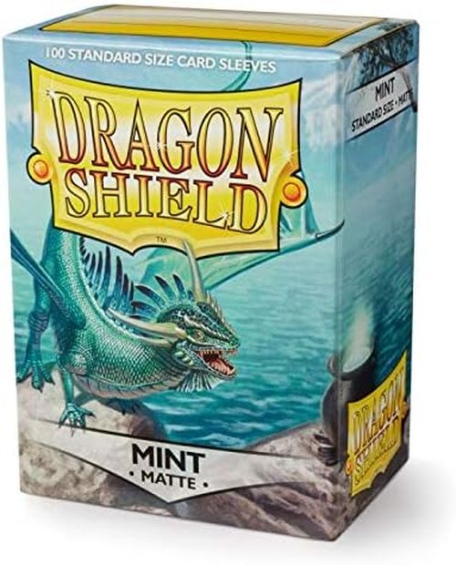 Dragon Shield | Matte Card Sleeves - 100 CT Standard Size | Smooth & Durable for TCGs | Mint Finish