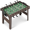 Foosball Table 48in Competition Size Soccer Game for Kids & Adults - Brown Variation