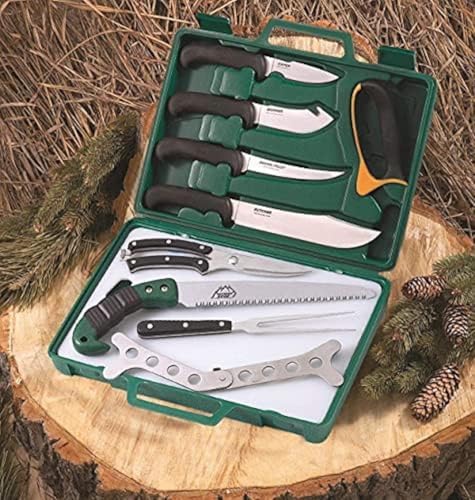Outdoor Edge 12-Piece Big Game Processing Knife Set with Case