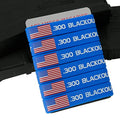 6 Pack Magazine Marker Bands for 300 Blackout - Silicone Identification Bands