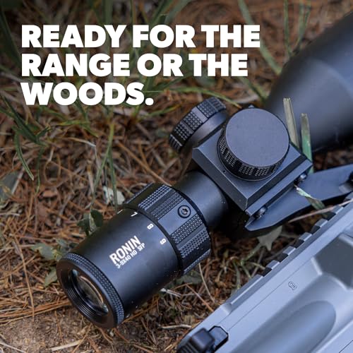 Triton Ronin HD 3-9x40 SFP Fiber Reticle Scope - F2 / Standard