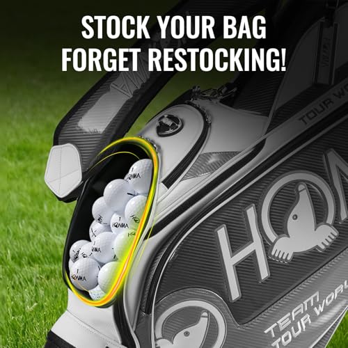 Honma 48-Pack White Golf Balls Max Distance Soft Feel for Beginners & Professionals