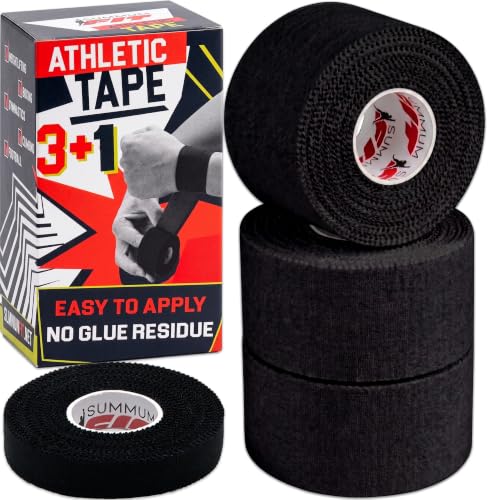 Sports Athletic Tape Set with Finger Tape for Joints Support - 3+1
