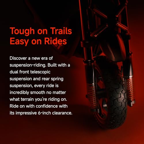Electric Scooter ZT3 Pro - Up to 24.9 MPH, 43.5-Mile Range, Off-Road Suitable