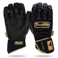 Franklin Sports CFX Pro PRT Batting Gloves Adult Medium Black/Gold