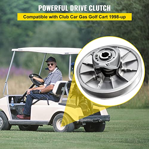 Golf Cart High Torque Driven Clutch 8x8x3.8 Inches Silver Replacement
