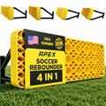 Soccer Rebounder Board with 4 Adjustable Angles - Apex Sports Soccer Rebounder Training Aid