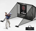 Persimar Green 10x7FT Golf Practice Net for Hitting, Driving & Chipping