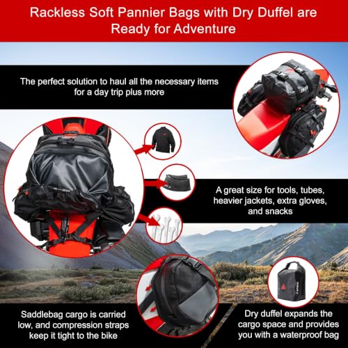Tusk Traverse Pannier Bags - Base System (Pannier Bags Only)