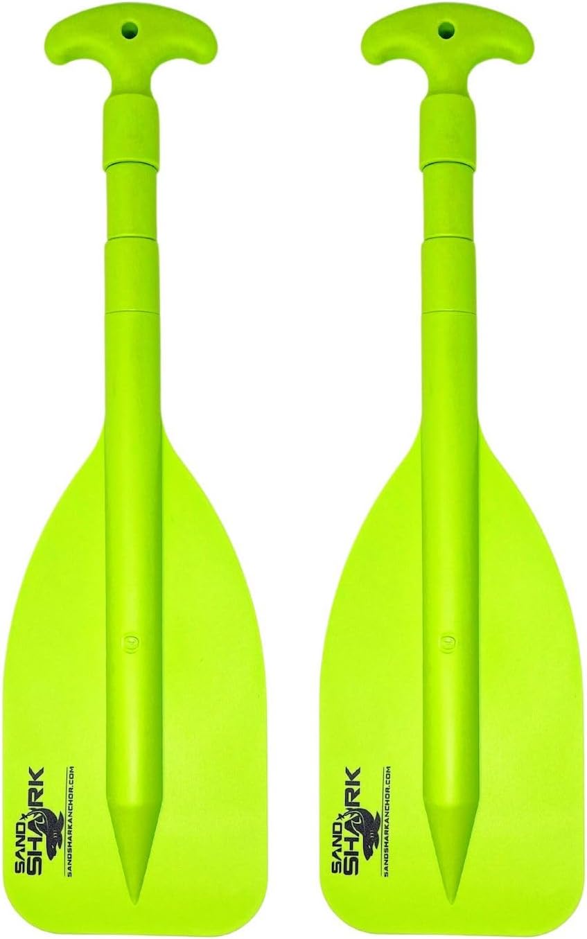SandShark Premium Telescoping Boat Paddle - Lightweight, High Impact Nylon, 22''-42'' | Ideal for Jet Ski, Kayak, Boating