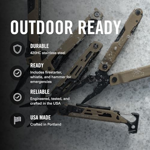 Leatherman Signal 19-in-1 Multi-Tool Coyote Tan - Outdoor & Camping Gear