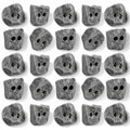 25 Large Rock Climbing Holds Set - Made in USA, Durable Indoor & Outdoor Wall Grips, Variety of Shapes - Rocky Mountain Climbing Gear