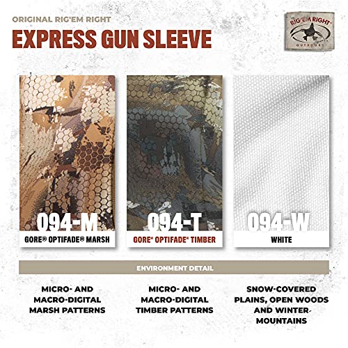 Rig'Em Right Outdoors Express Gun Sleeve - Optifade Timber Variation