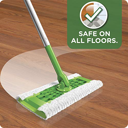 Swiffer Dry & Wet Floor Mop Starter Kit - Easy Cleaning System