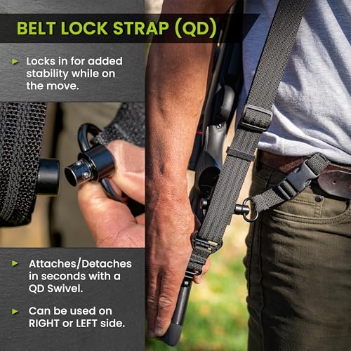 Alpine Innovations Quick-Detach Two-Point and Traditional Sling with QR Attachment