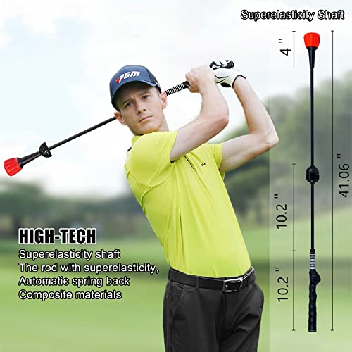 Right-Hand Golf Swing Trainer Aid - 2.0 Model, Fixed Length, Improve Tempo & Flexibility