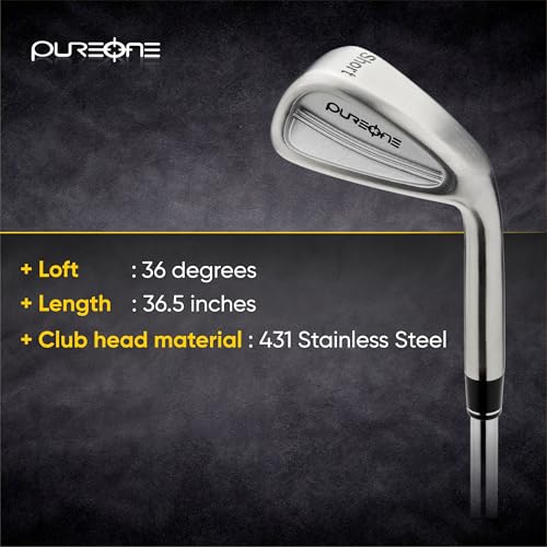 PureOne PureGrip Golf Training Aid Club Right-Handed - Improve Grip & Accuracy