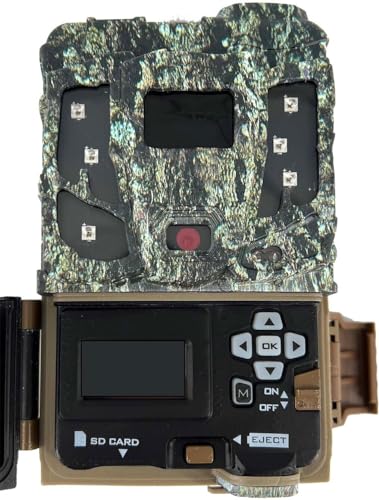 Cellular Trail Camera with 22MP HD Video Night Vision & Dual Carrier SIM