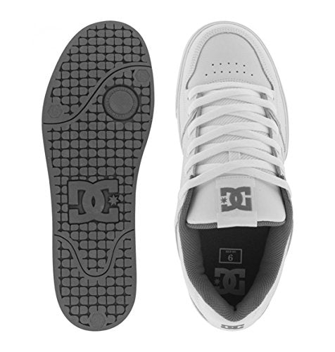 DC Mens Low Top Skate Shoe White Size 11 - Casual Lace Up Sneakers