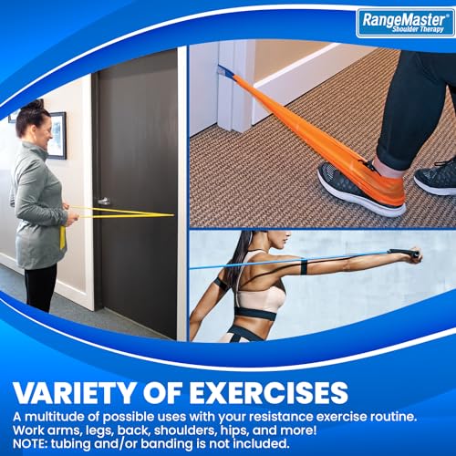 Resistance Bands & Tubing Door Anchors Pack of 50 - Blue, Non-Slip, Multi-Purpose Exercise Equipment