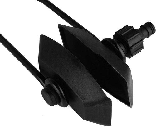 ISURE MARINE Outboard Motor Water Flusher - Universal Rectangular Boat Ear Muff Engine Flusher