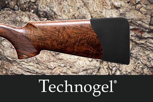 Recoil Pad for Rifle & Shotgun - Gel Shock Absorption & Non-Slip Fit