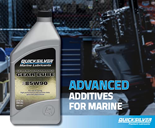 Quicksilver 85W-90 Extreme Performance Marine Gear Lube 1-Gallon