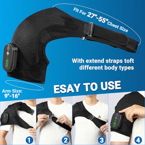 Shoulder Massager Heating Pad for Pain Relief - Standard