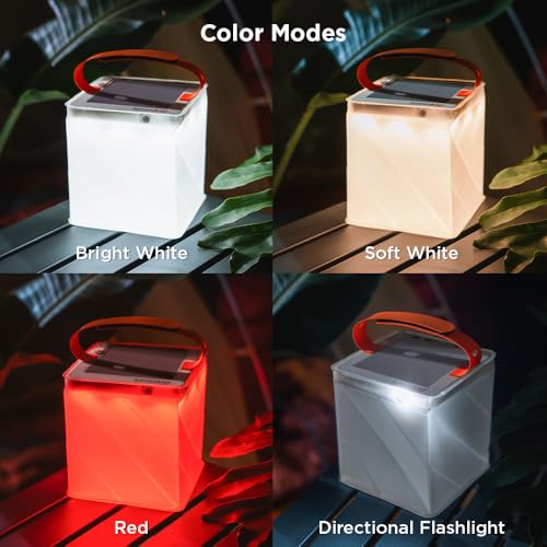 LuminAID Survivor Inflatable Solar LED Camping Lantern & Phone Charger 600 Lumens