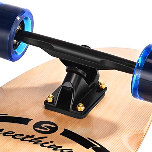 Seething 42-Inch Longboard Skateboard Cruiser Pintail - A-Sea Wave Variation