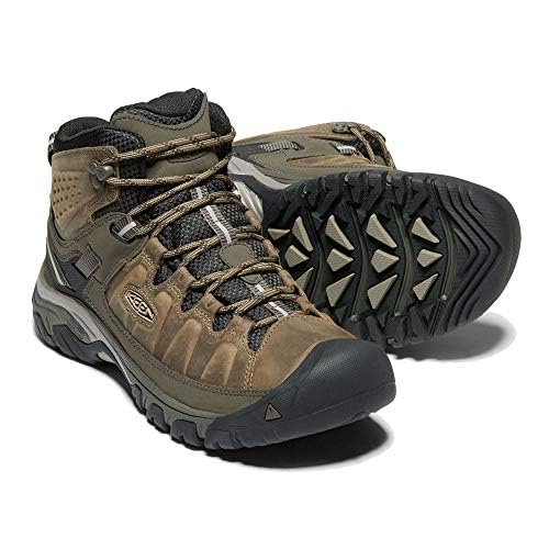 Men's Waterproof Hiking Boots - Targhee III Mid Bungee Cord Black - Size 11