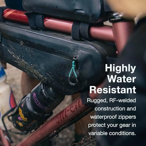Osprey Escapist Bike Frame Bag Small Black - Water-Resistant Cycling Storage