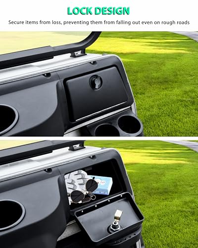 Golf Cart Dashboard Cover Kit for Club Car DS 1982+ with Storage & Custom Fit
