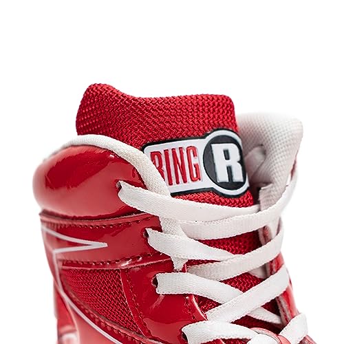 Boxing Shoes Men Women High-Top Ankle Sneakers - Black, Size 11