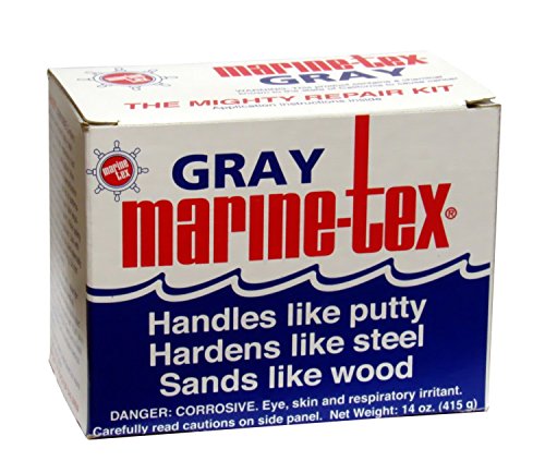 Marine TEX 14 oz Gray Marine Epoxy Repair Kit for Watercraft