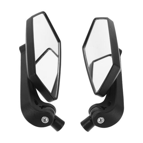 ULTECHNOVO Bike Rearview Mirror Handlebar Mount 7.08X6.10X2.75In Adjustable 360 Bike Side Mirror for Electric Bikes Mountain Cycling Safety