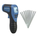 Skiennix Handheld Digital Laser Tachometer - Non-Contact RPM Meter with 10 Reflective Tapes | 2.5-99999 RPM Range