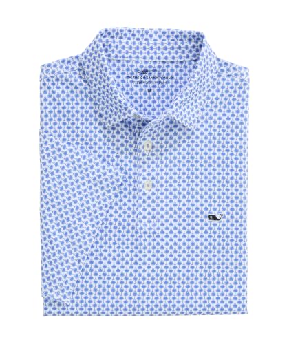 Performance Polo Shirt for Men - X-Large Blue Palmetto